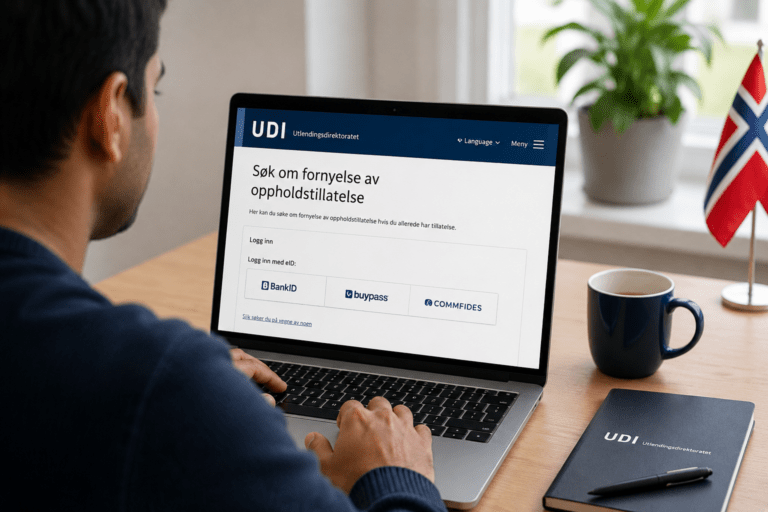 Lettere å fornye arbeidstillatelse på nett
