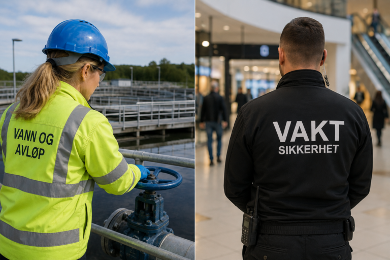 Jobber du med sikkerhet eller vann? Du kan få gratis utdanning