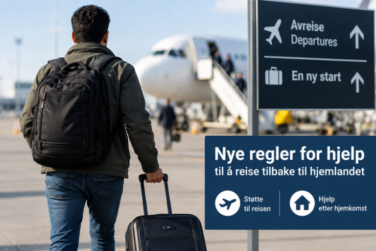 Nye regler for hjelp til å reise tilbake til hjemlandet