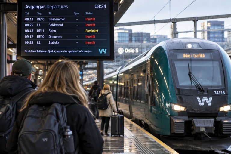 Toget innstilt på grunn av streik? Dette kan du ha krav på