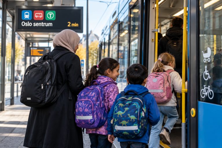Oslo vil gjøre kollektivtransport gratis for barn
